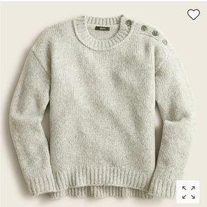 J.Crew Button Shoulder Sweater